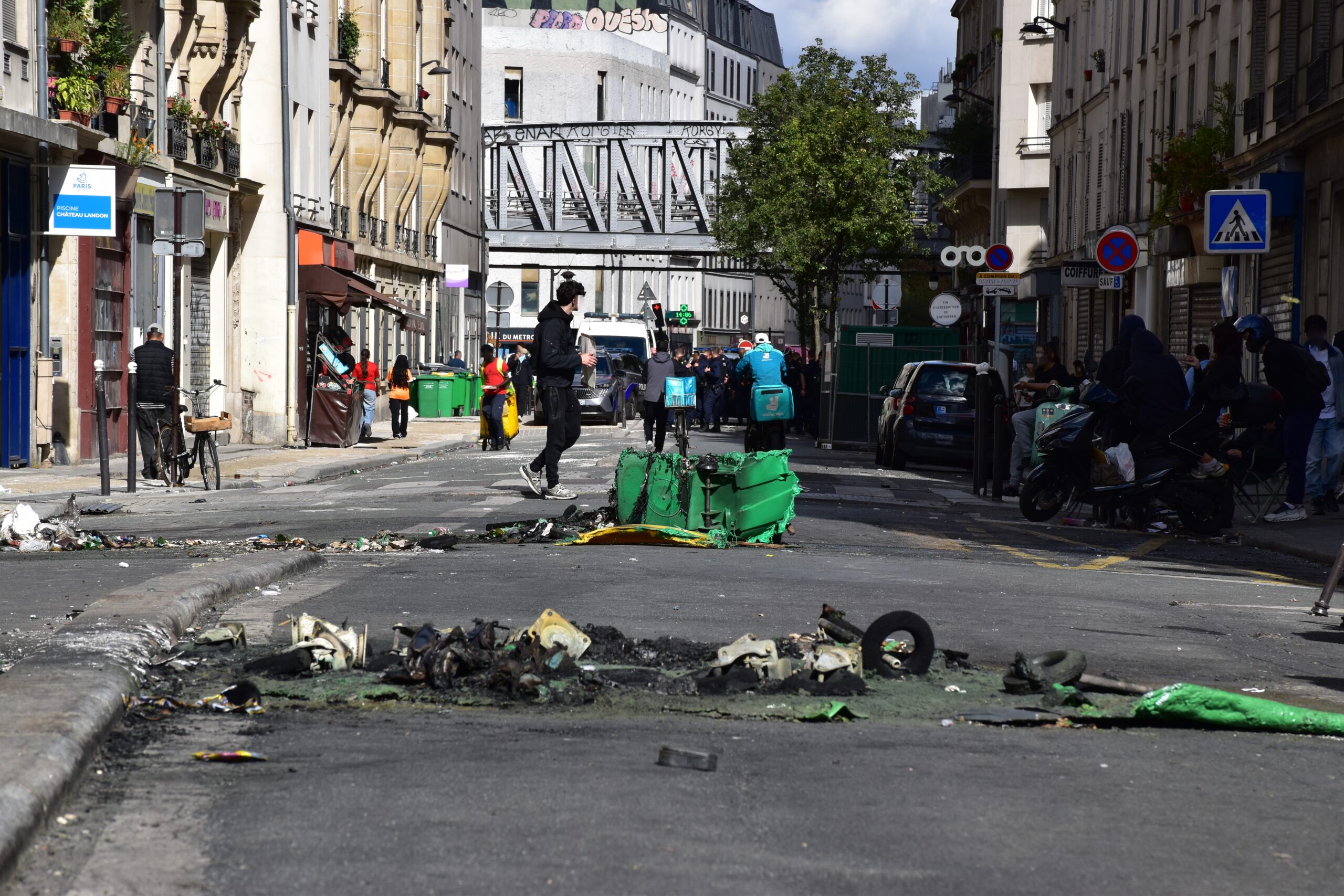 2026 high school student movement and blockades at lycée colbert in paris — 07